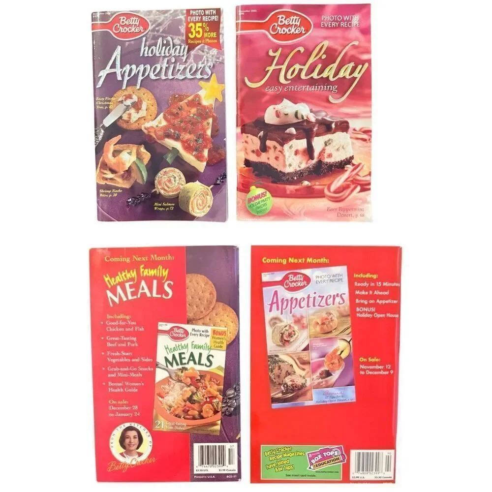 Pullsbury & Betty Crocker pillsbury holiday